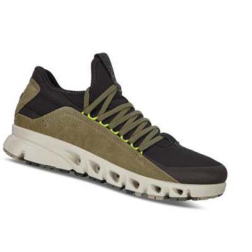 Baskets Ecco Multi-vent Outdoor Homme Vert Olive | FR 621HAP